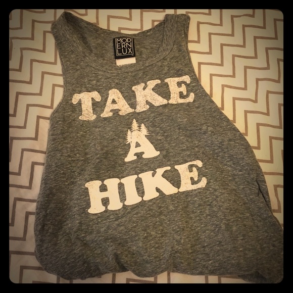 take a hike tank top
